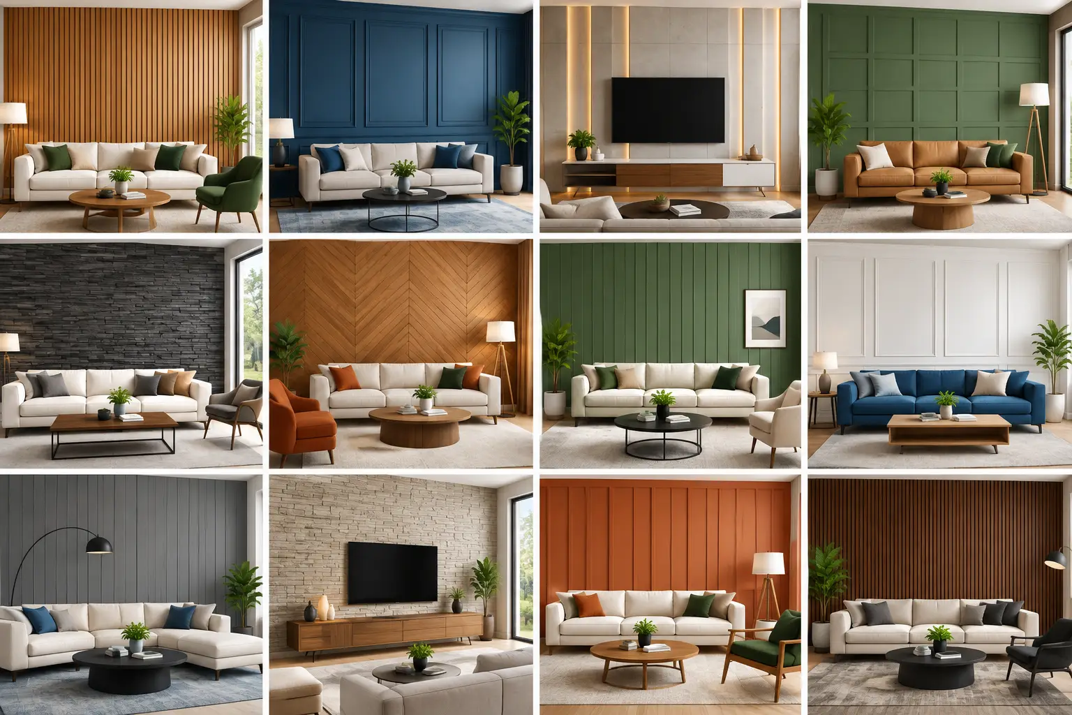 12 Living Room Wall Paneling Ideas That Last